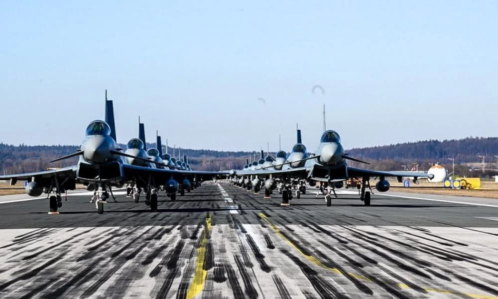 Γερμανία: Το «στημένο» Elephant Walk των μαχητικών Eurofighter της γύρισε… «μπούμερανγκ»